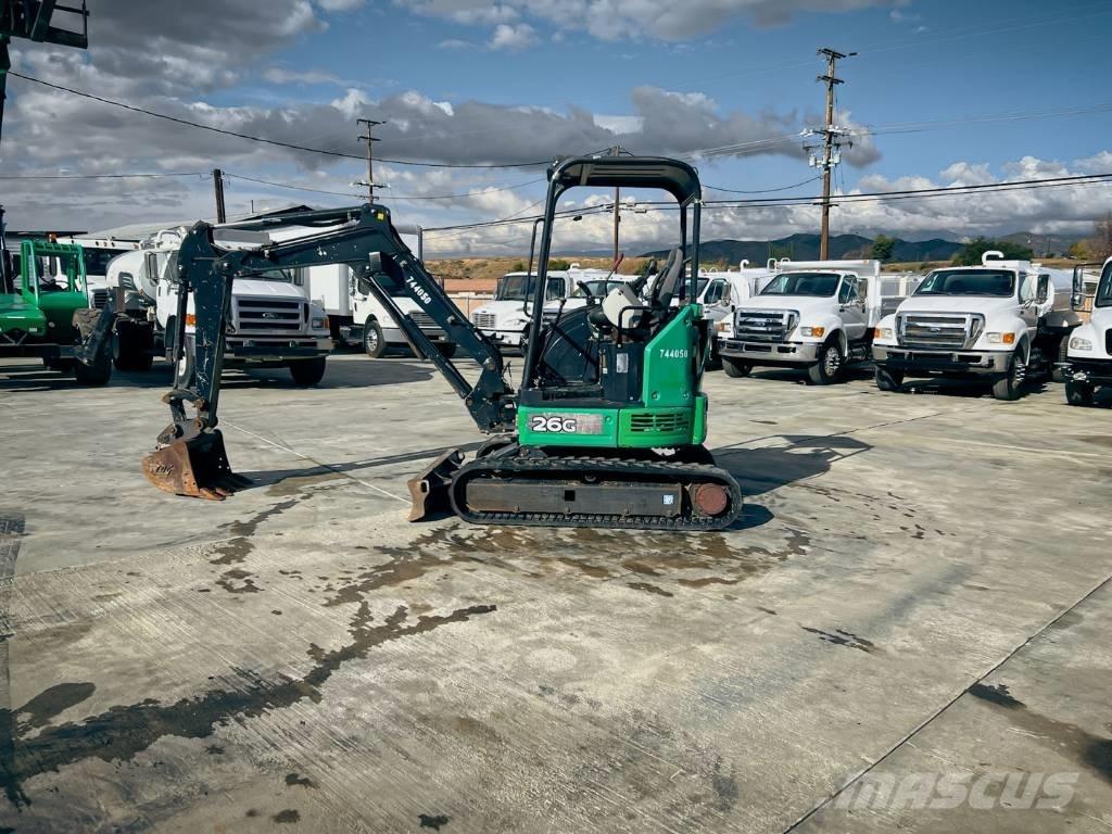 John Deere 26 G Mini Pale Gommate