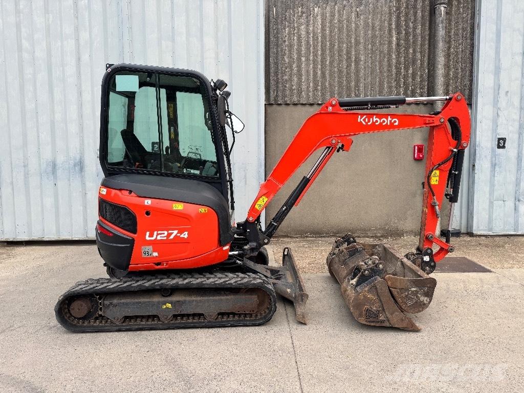 Kubota U 27 Miniescavatori