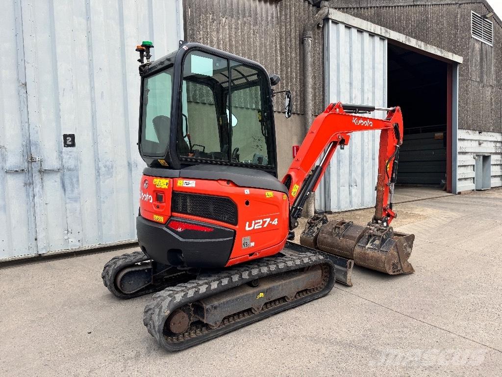 Kubota U 27 Miniescavatori