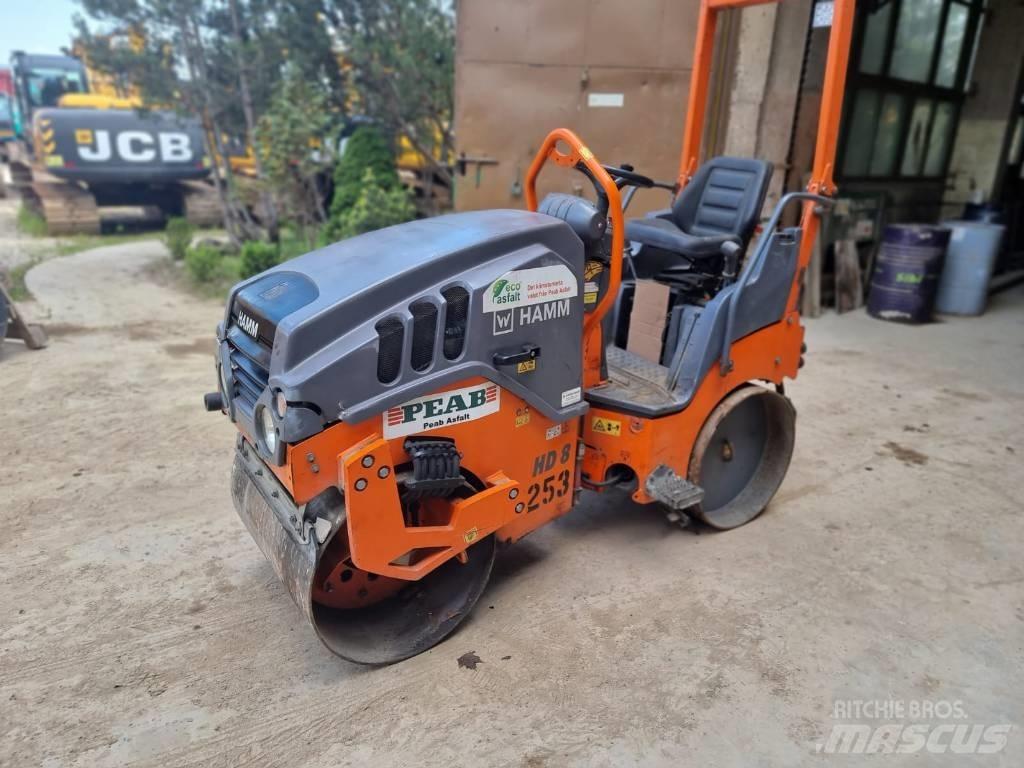 Hamm HD 8 VV Rulli a doppio tamburo