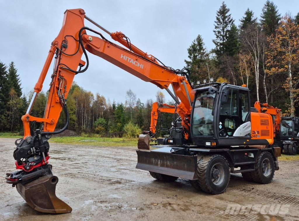 Hitachi ZX 140 W T-5 Escavatori gommati