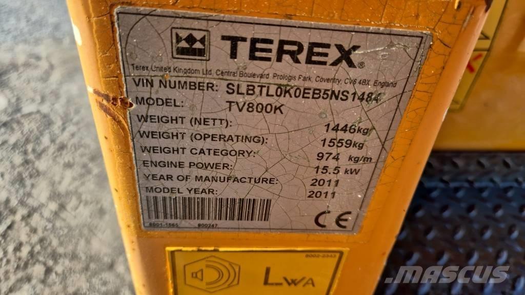 Terex TV 800 Rulli a doppio tamburo