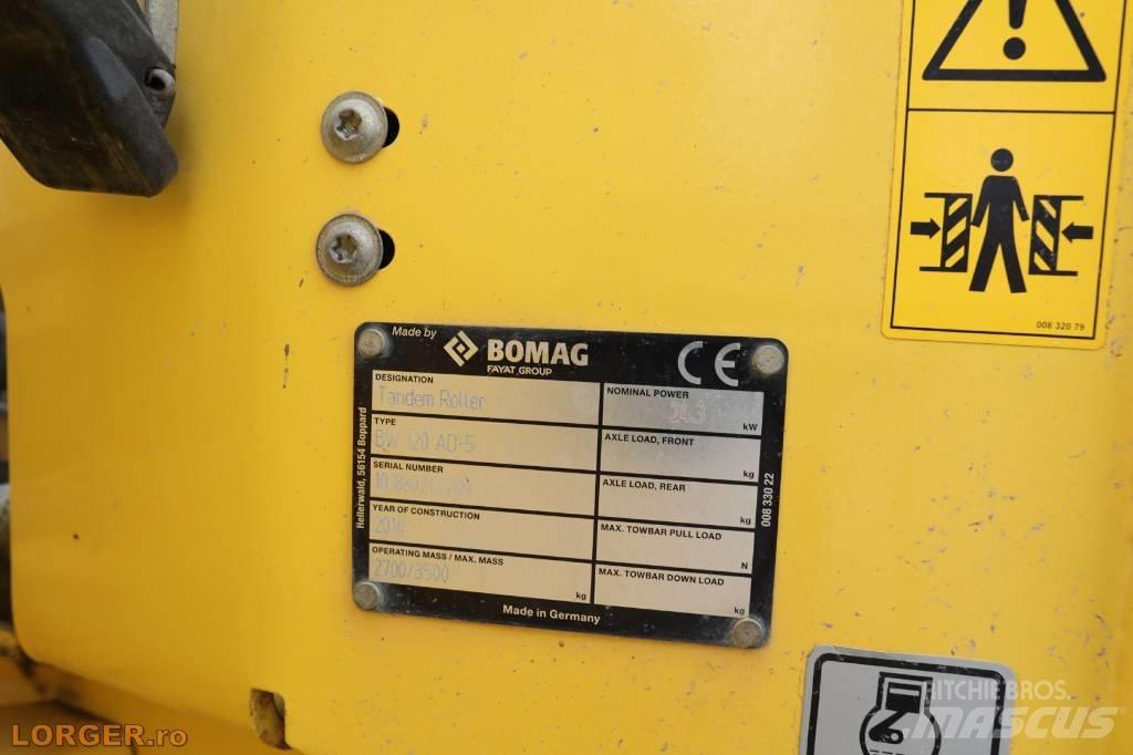 Bomag BW 120 AD-5 Rulli a doppio tamburo