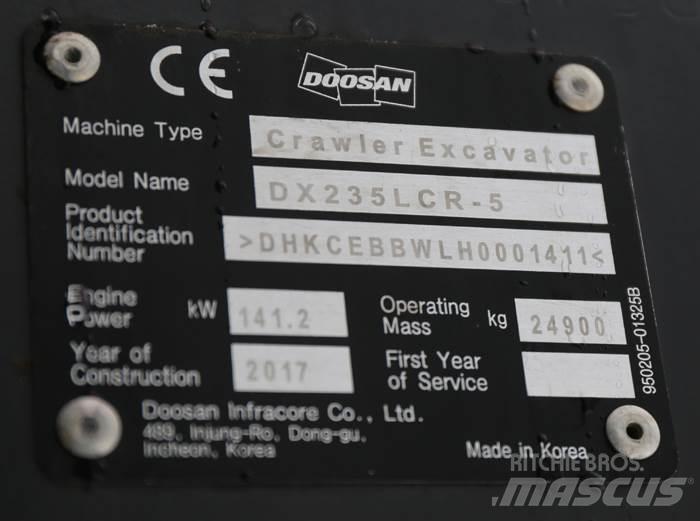 Doosan DX235LCR-5 Escavatori cingolati