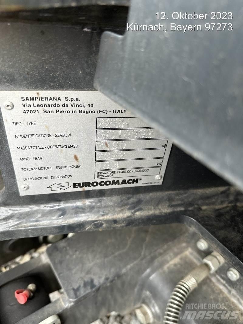 Eurocomach 22SR Miniescavatori