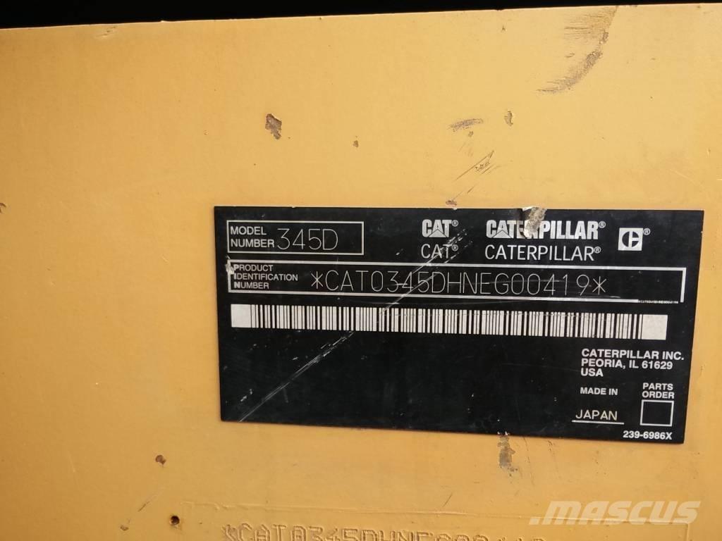 CAT 345 D L Escavatori cingolati
