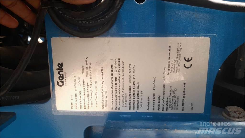 Genie S45 Piattaforme a braccio telescopico
