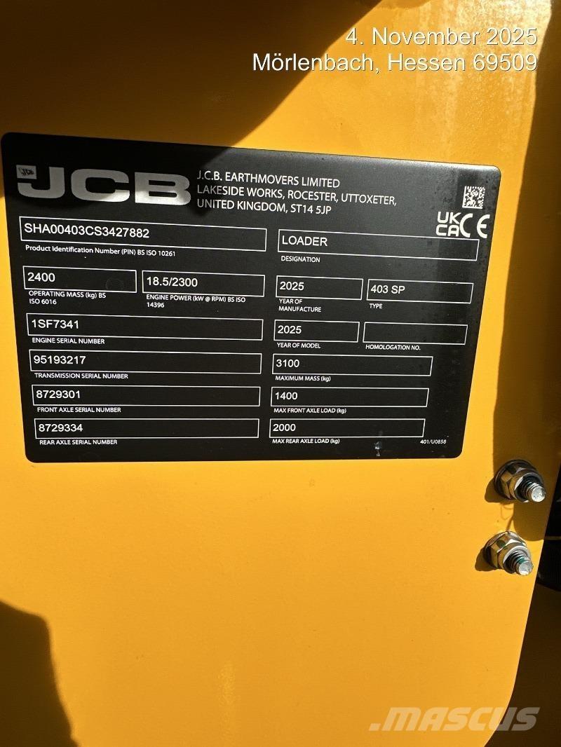JCB 403 Pale gommate
