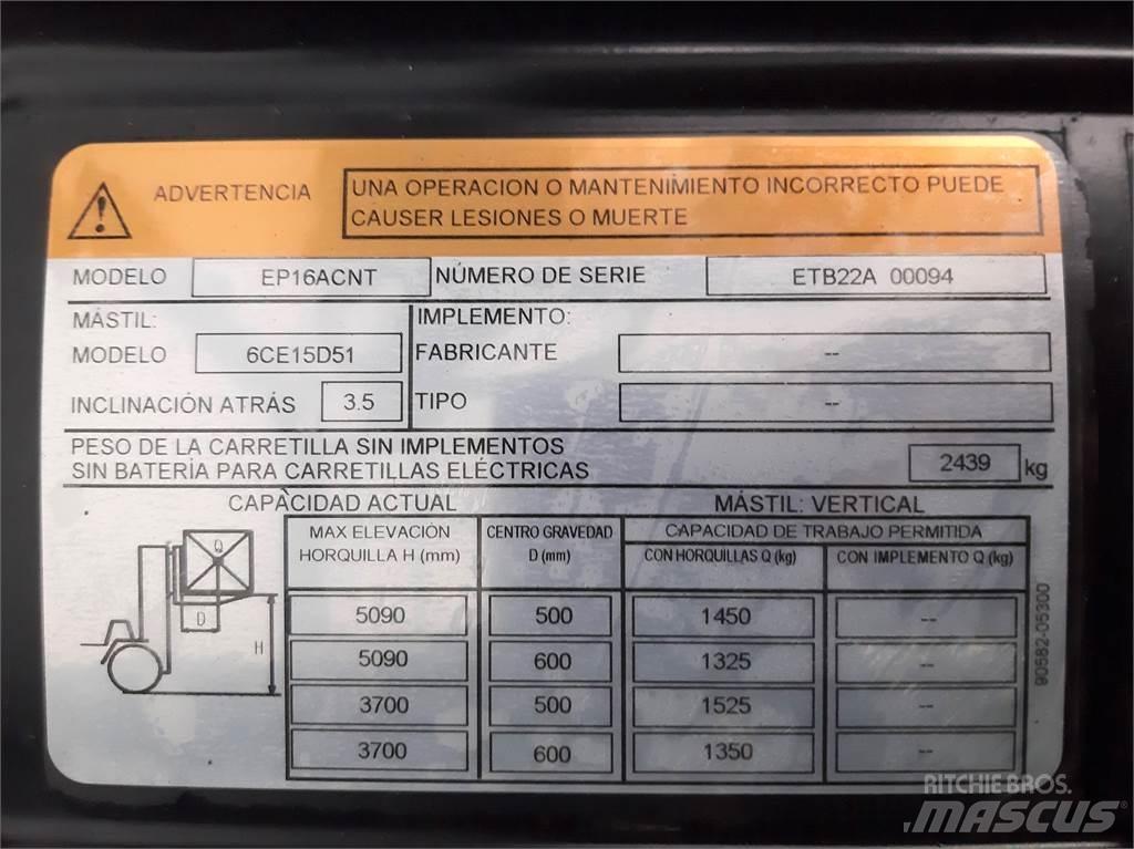 CAT EP16ACNT Carrelli elevatori elettrici