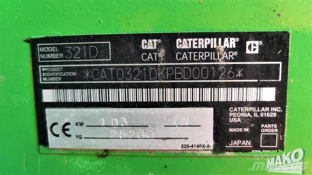 CAT 321 D Escavatori cingolati