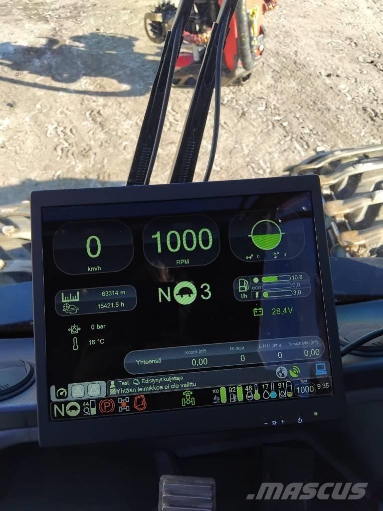 Komatsu 901XC Abbattitrici, Disboscatrici