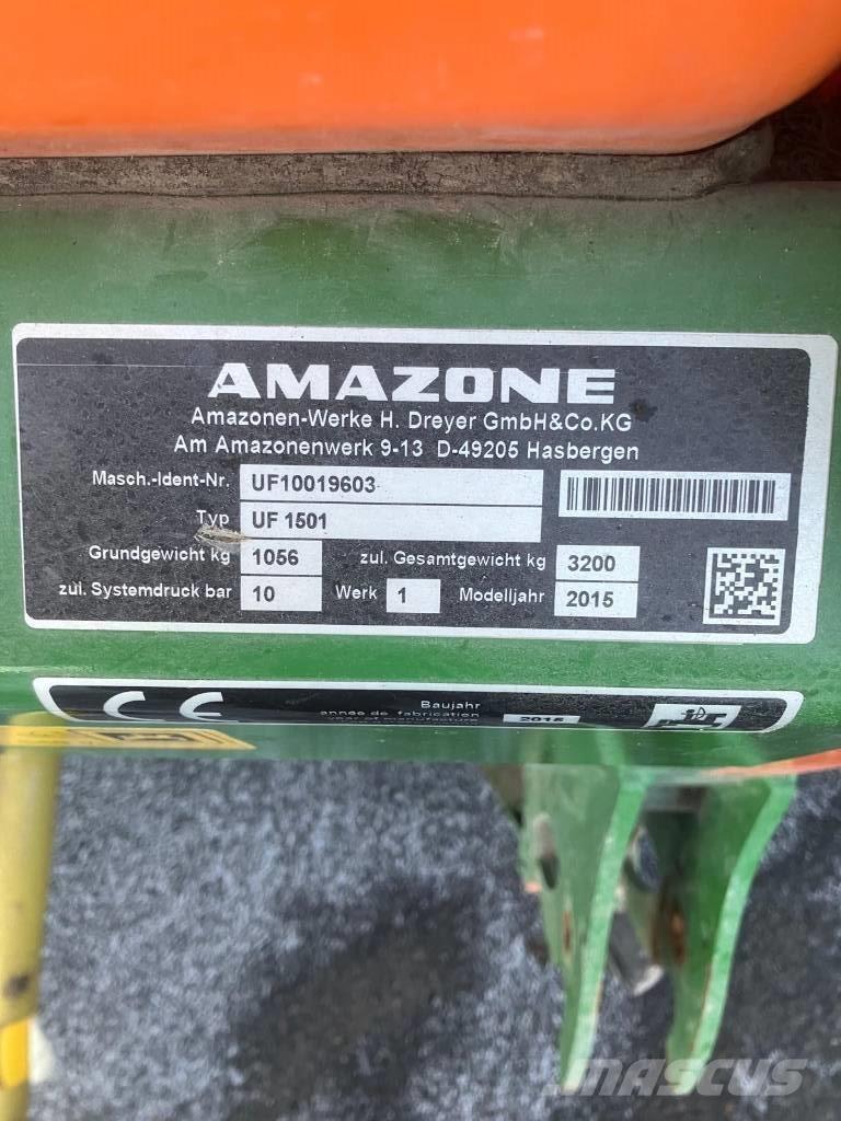 Amazone UF 1501 Irroratori montati