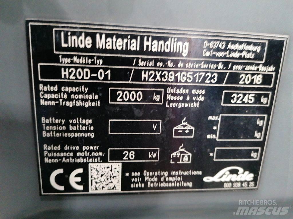 Linde H20D-01 Carrelli elevatori diesel