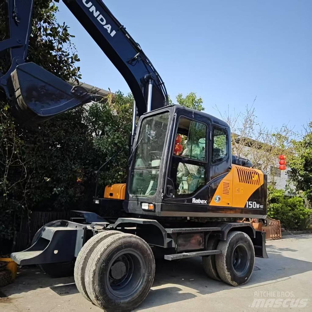 Hyundai r150w-9 Escavatori gommati