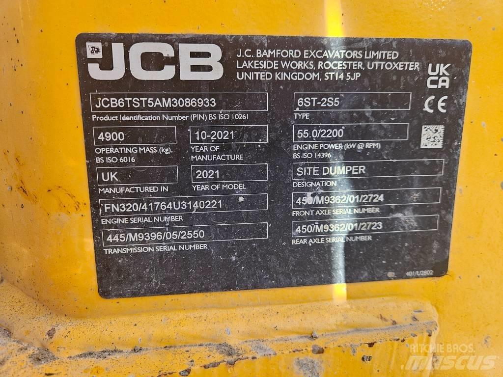 JCB 6ST-2S5 Dumpers articolati