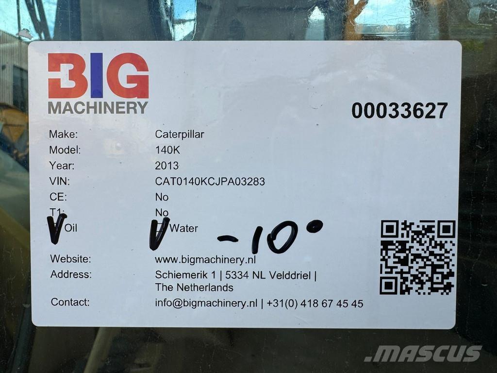 CAT 140K Motorgraders