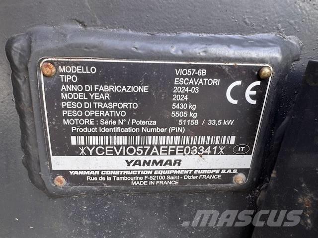 Yanmar Vio 57 Miniescavatori