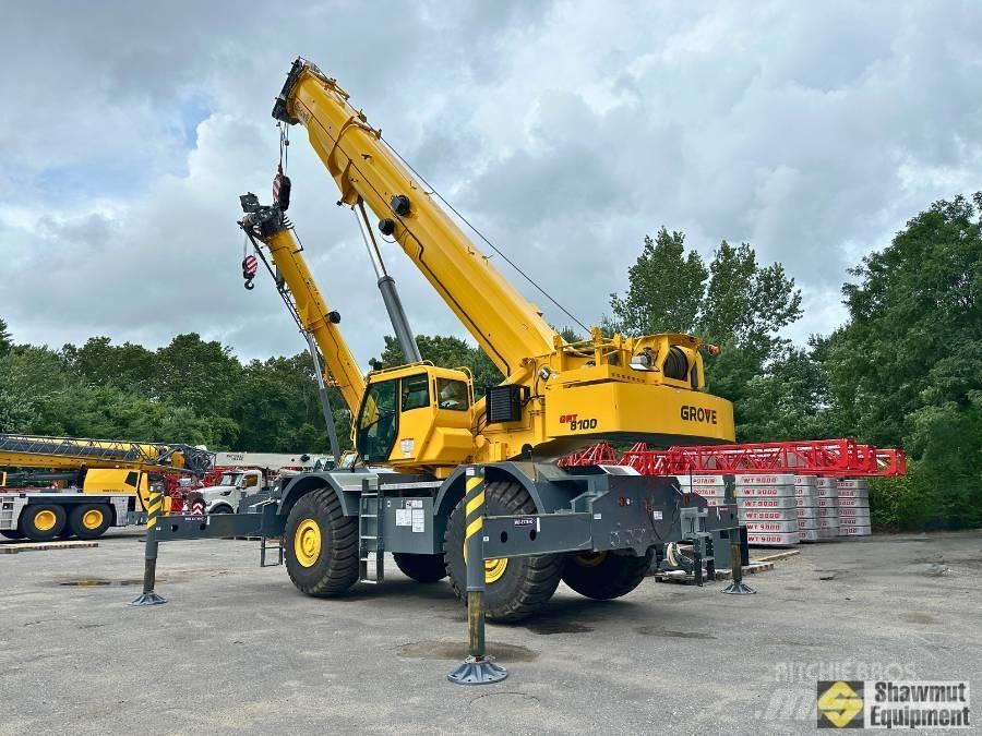 Grove GRT 8100 Gru per terreni difficili
