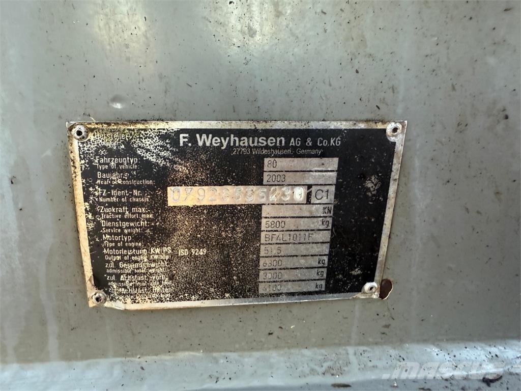 Atlas AR80 Agricoltura - Altro