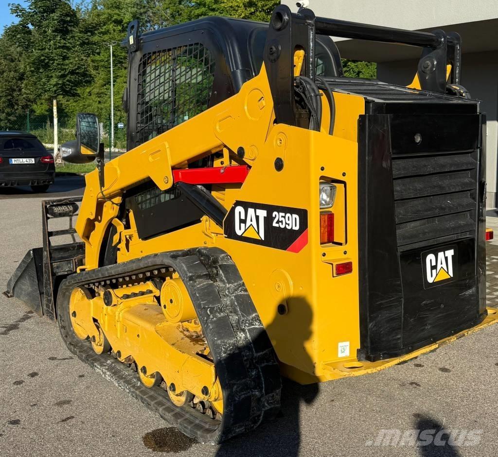 CAT 259D Mini Pale Gommate