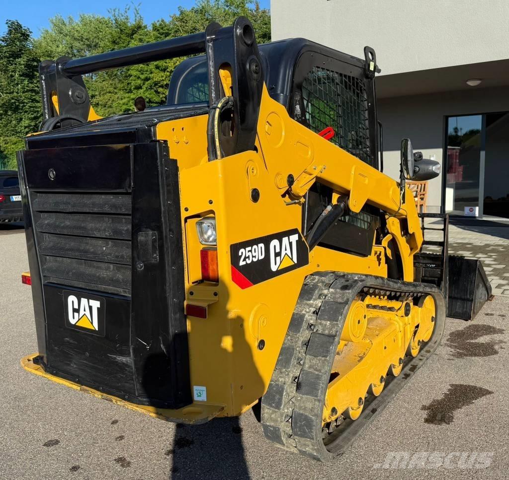 CAT 259D Mini Pale Gommate
