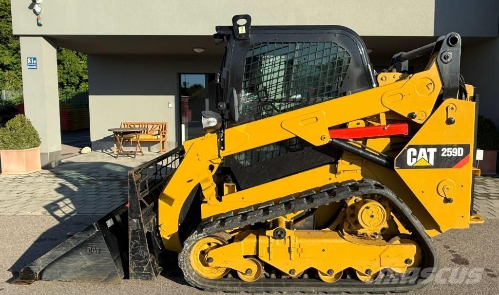 CAT 259D Mini Pale Gommate