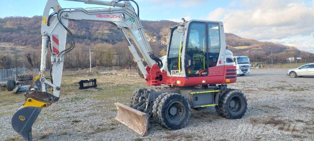 Takeuchi TB 295 W Escavatori gommati