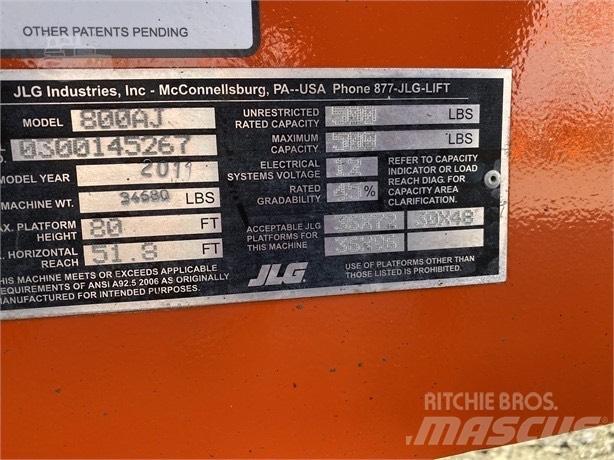JLG 800 AJ Piattaforme a braccio articolato