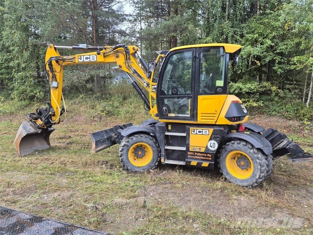 JCB 110W Hydradig Escavatori gommati