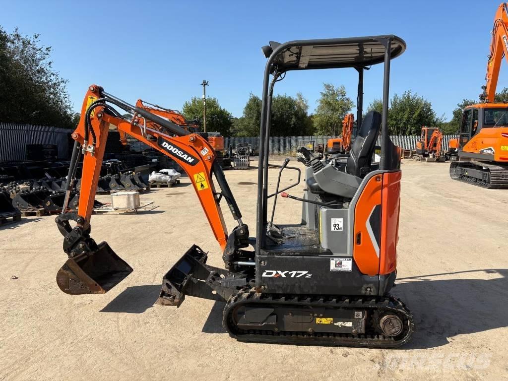 Doosan DX 17 Miniescavatori