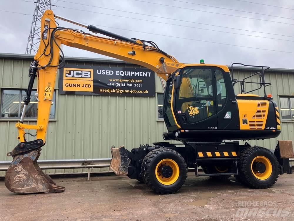 JCB JS145W Escavatori gommati