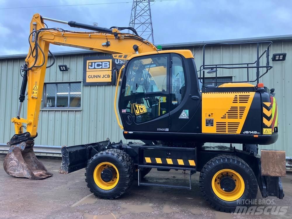 JCB JS145W Escavatori gommati