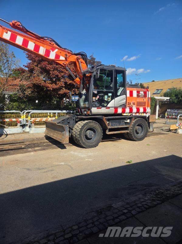 Hitachi Zaxis 140 W Escavatori gommati