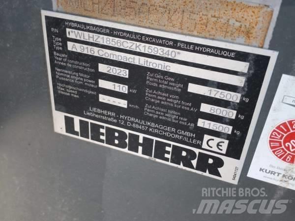 Liebherr A 916 Comp Escavatori gommati