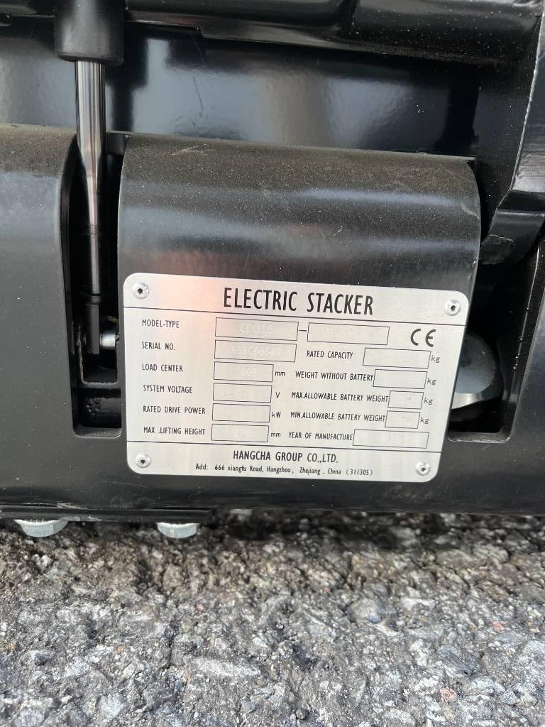 Hangcha CDD16-AC2S Carelli stoccatori  automatici-usati