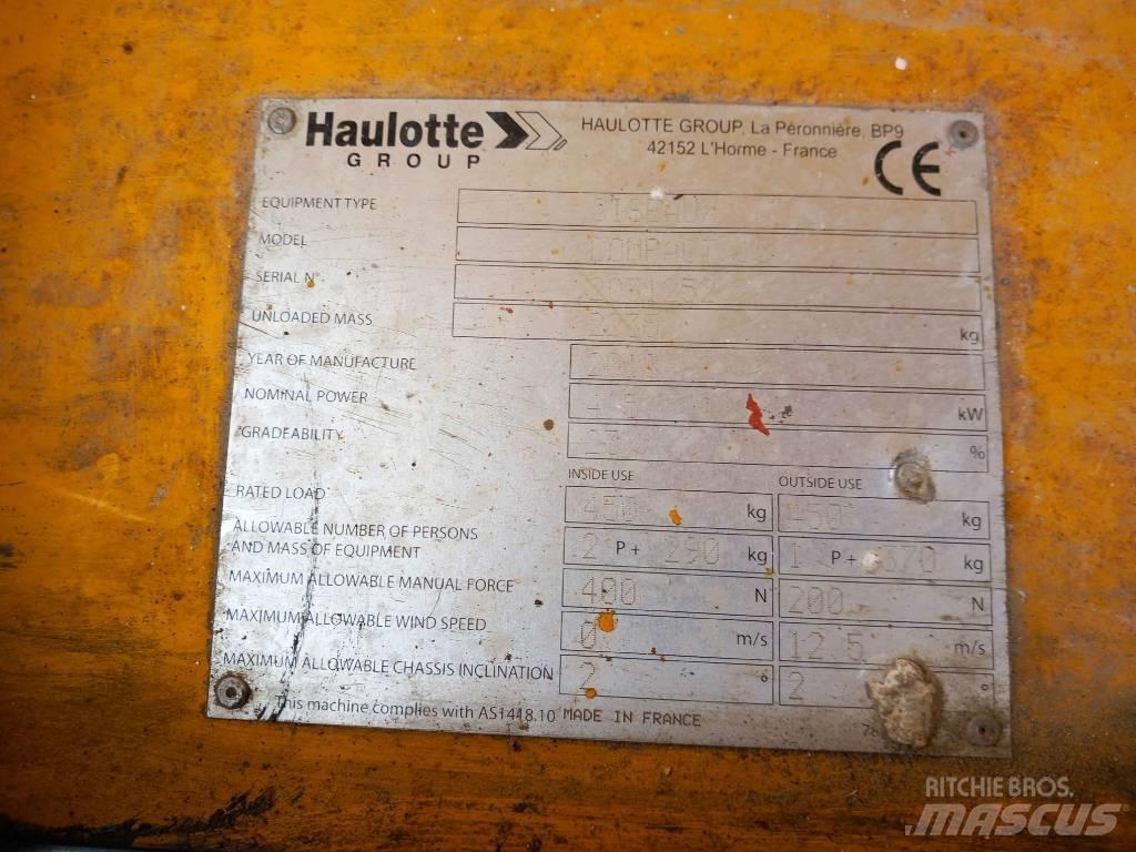 Haulotte Compact 10 Piattaforme a pantografo