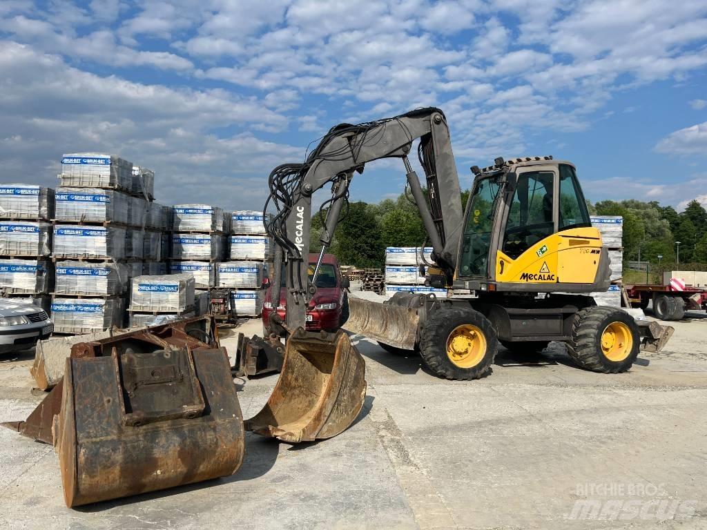 Mecalac 714 MW Escavatori gommati