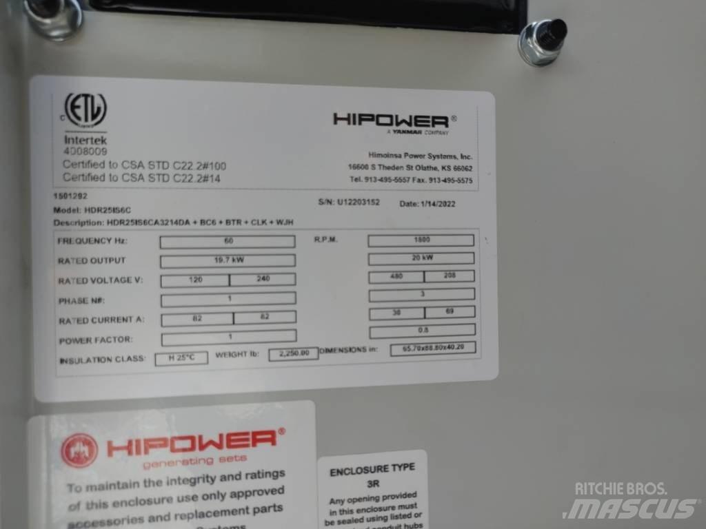 Hipower HRIW-25 Generatori diesel