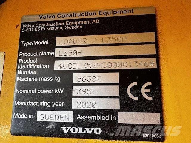 Volvo L 350 H Pale gommate