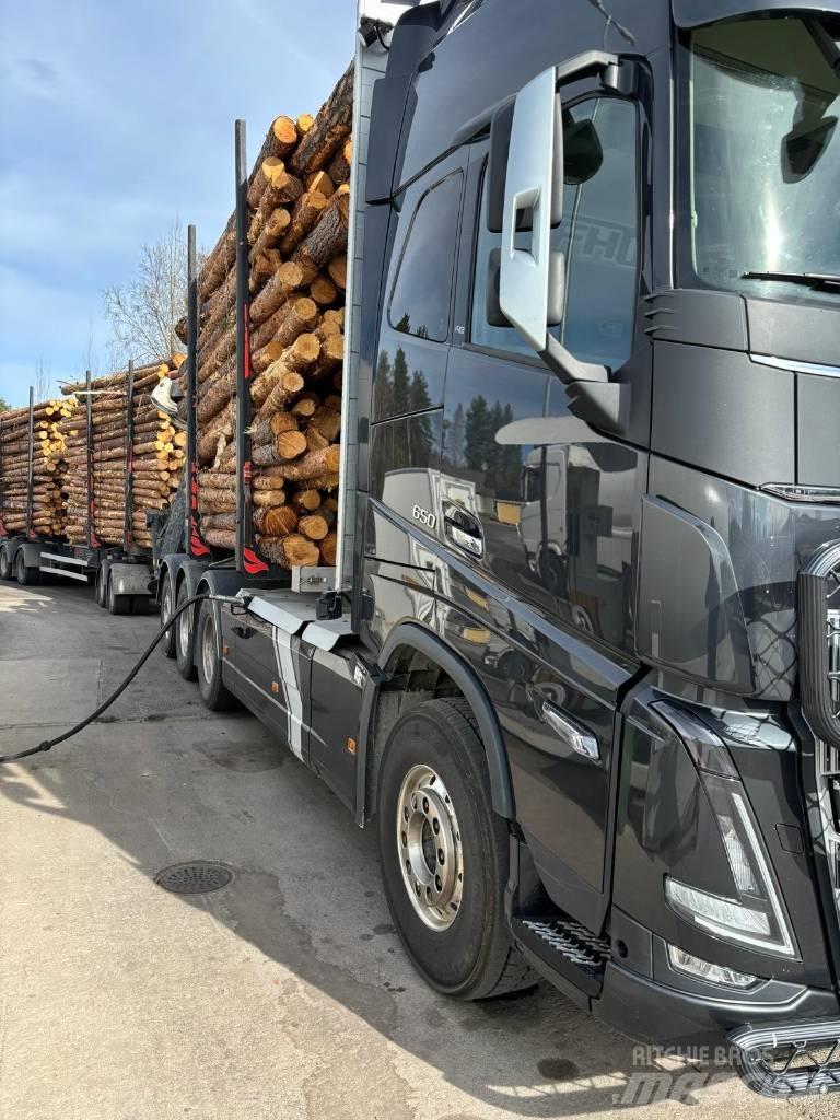 Volvo FH16 650 Camion trasporto legname