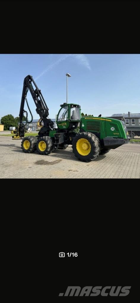 John Deere 1270E Abbattitrici, Disboscatrici