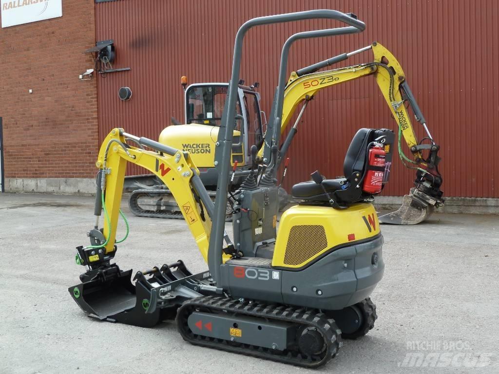 Wacker Neuson 803 Miniescavatori