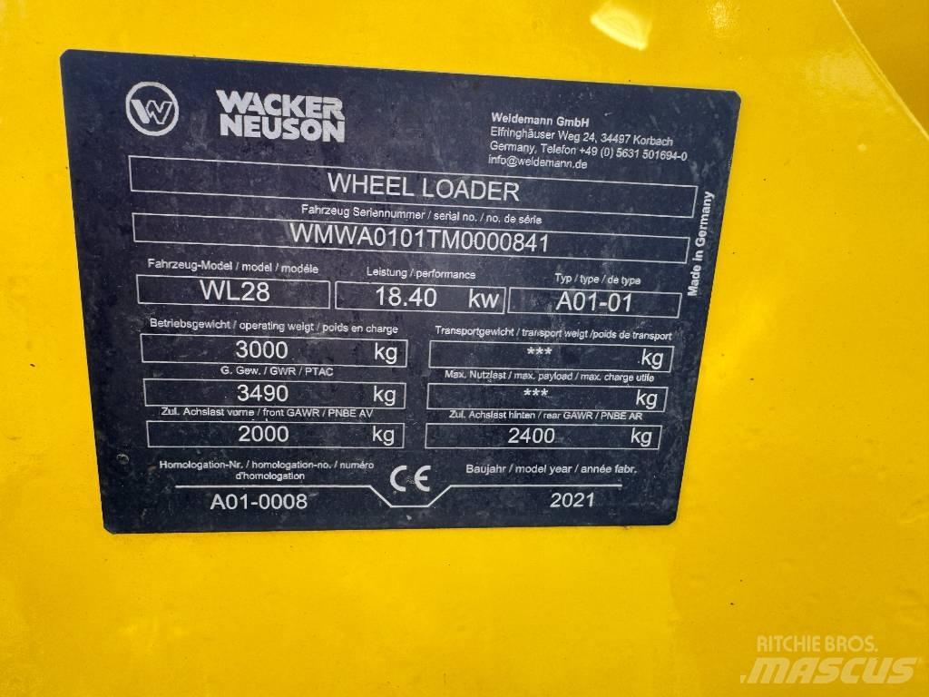 Wacker Neuson WL28 Pale gommate