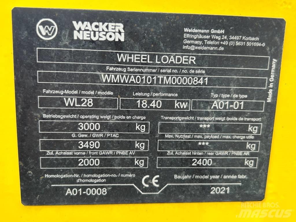 Wacker Neuson WL28 Pale gommate