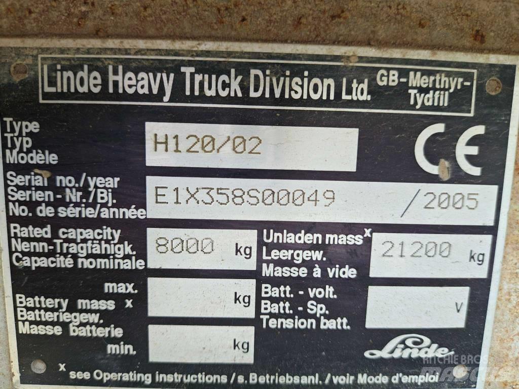 Linde H 120 Carrelli elevatori diesel