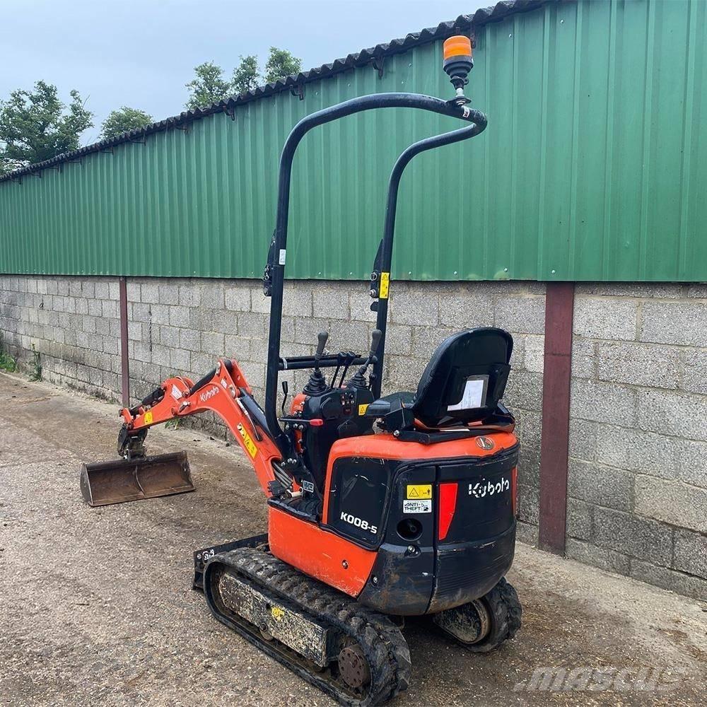 Kubota K 008-5 Miniescavatori
