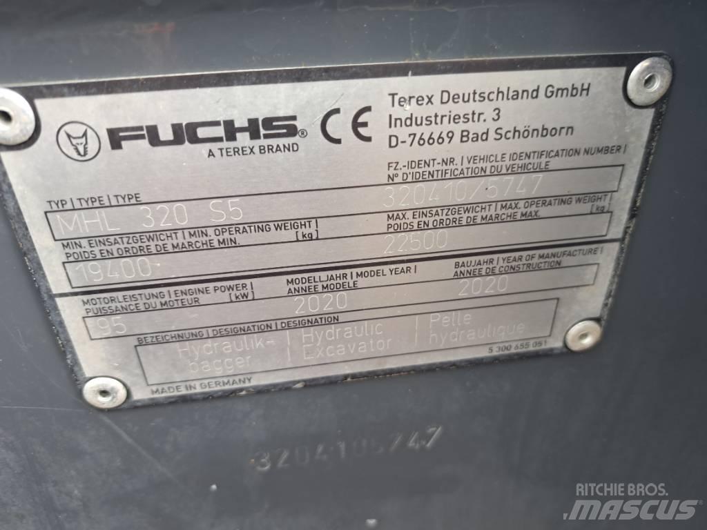 Fuchs MHL320F Movimentazione rifiuti