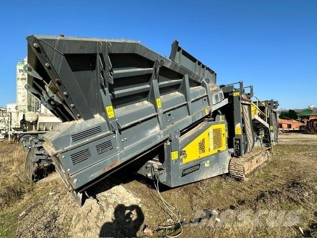 Rubble Master HS5000 Vagli mobili