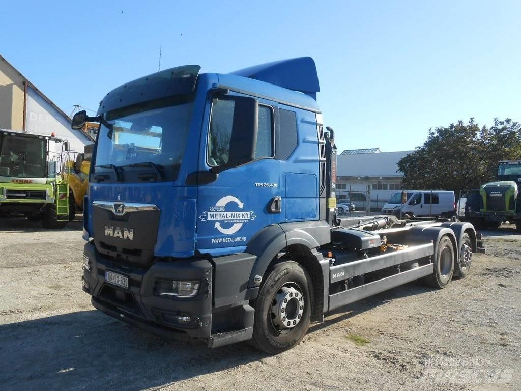 MAN TGS 26.430 Camion con cassone scarrabile