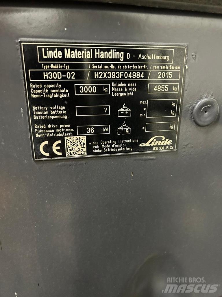 Linde H30D-02 EVO Carrelli elevatori diesel